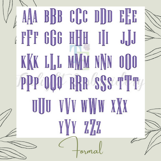 Font- Formal